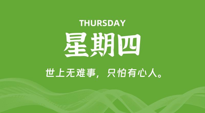 03月06日，星期四, 每天60秒读懂全世界！