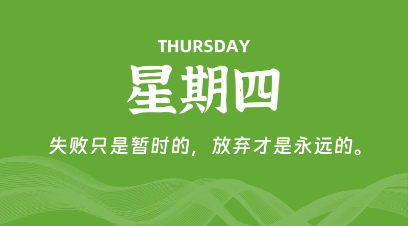 01月15日,星期四, 每天60秒读懂全世界!