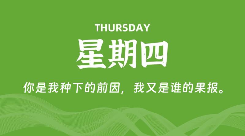 07月09日,星期四, 每天60秒读懂全世界!