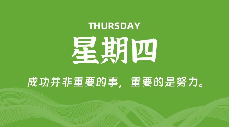 09月24日,星期四, 每天60秒读懂全世界!